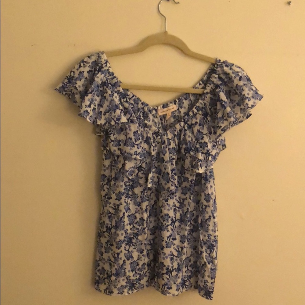 Rebecca Taylor Off Shoulder Aimee Floral Top - Picture 3 of 3